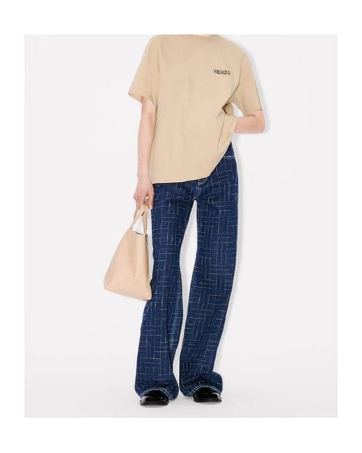 KENZO Natural Paper' Small Tote Bag