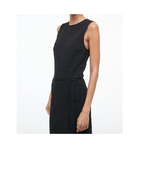 Staud Black Sleeveless Dress