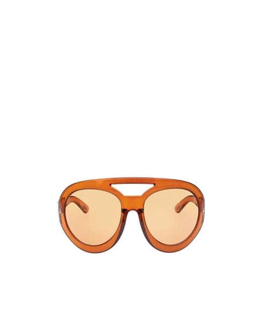 Tom Ford Orange Serena Sunglasses
