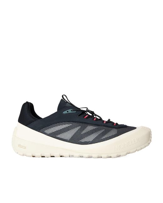 Moncler Blue Low-Top Casual Shoes for men
