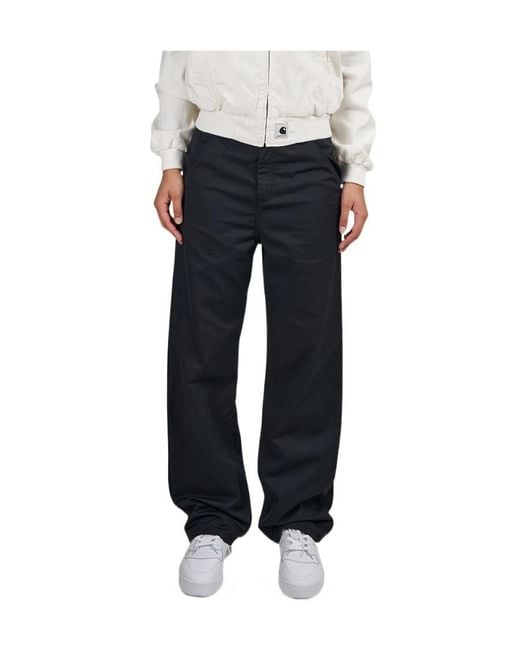 Carhartt Black Twill Casual Pants
