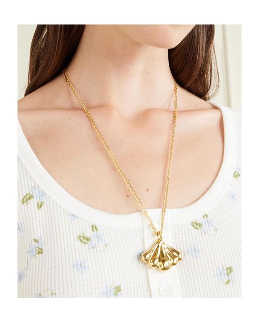 Chloé White Floral-Print Waffle-Knit Cotton-Jersey T-Shirt