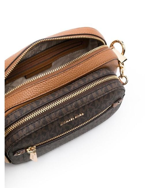 MICHAEL Michael Kors Brown Logo Shoulder Bag