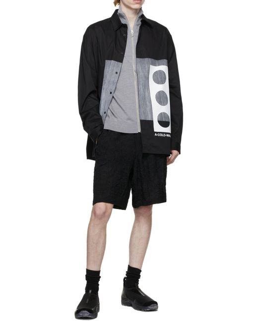 A_COLD_WALL* Black Logo Shirt for men