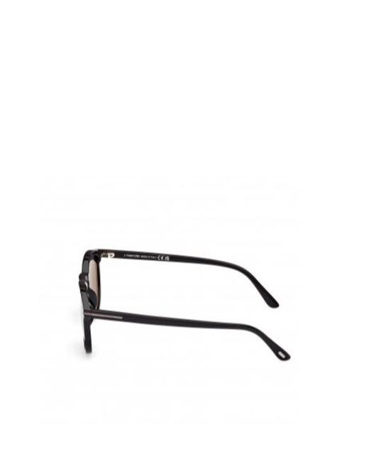 Tom Ford White Rectangular Sunglasses for men