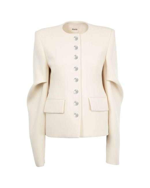 Khaite Natural Darlman Jacket