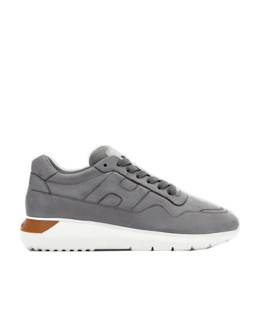 Hogan Gray Interactive Low-Top Sneakers for men