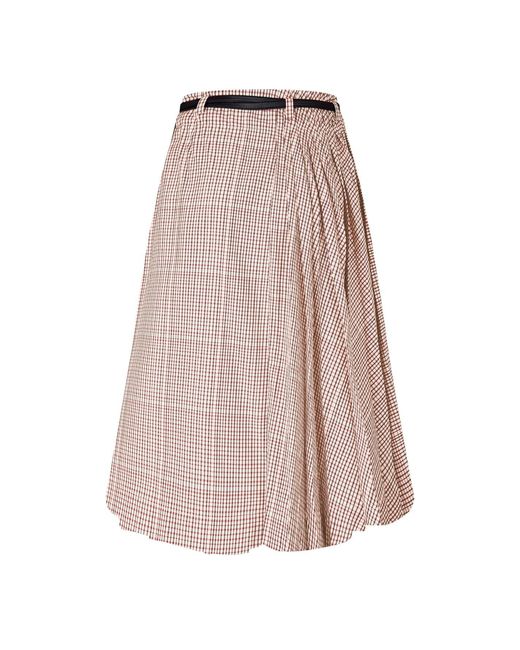 Bottega Veneta Pink Midi Skirt