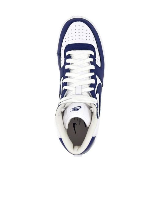Comme des Garçons Blue Comme Des Garçons Homme Plus Nike High-Top Sneakers for men