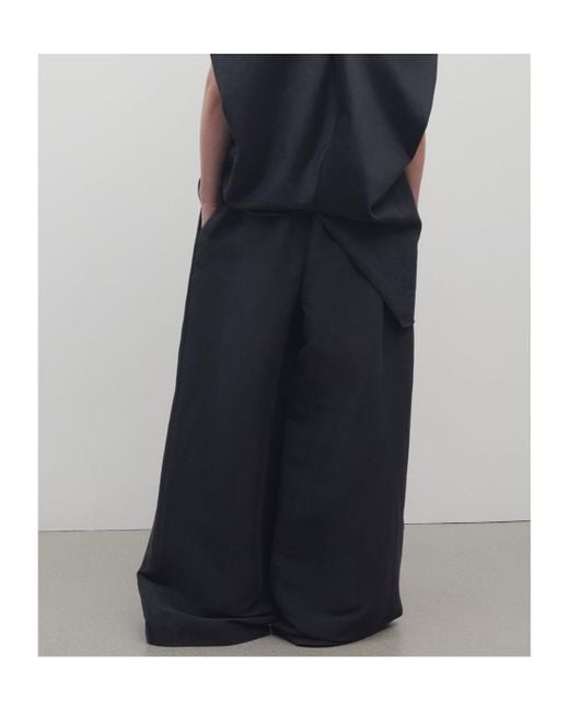 The Row Black Bellana Pant