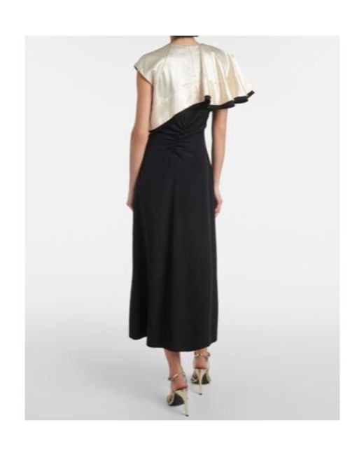 Altuzarra Black Topolino Silk Gown
