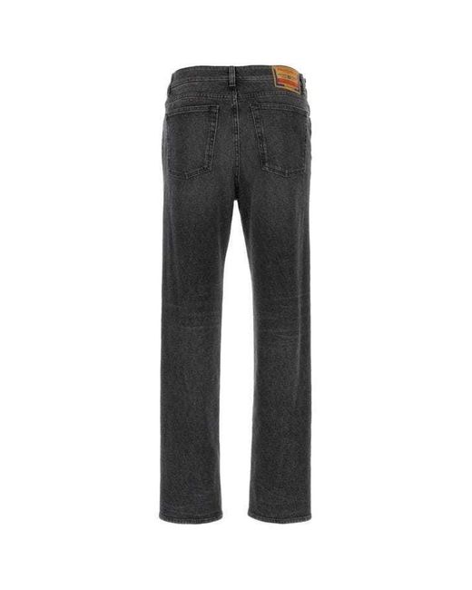 DIESEL Gray 1955 D-Rekiv Straight Jeans for men