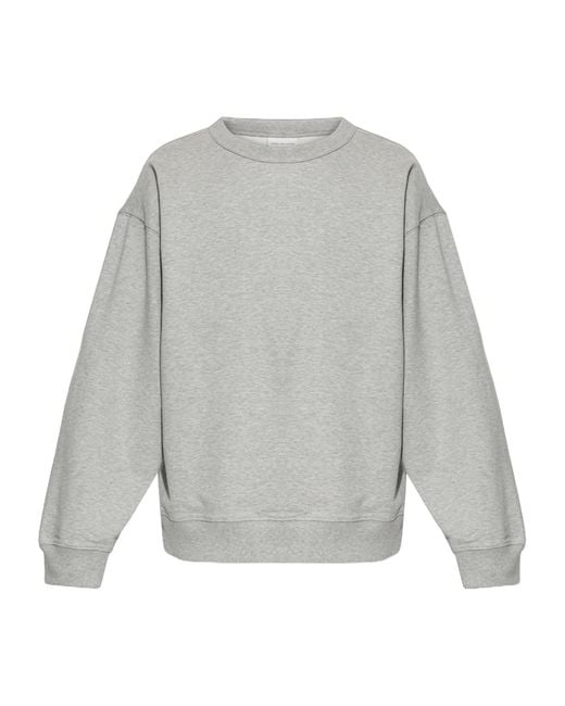 Dries Van Noten Gray Oversized Sweatshirt for men