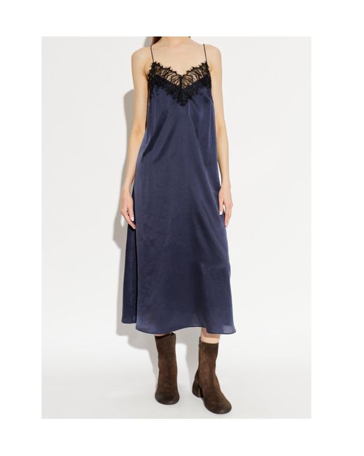 IRO Blue Slip Dress