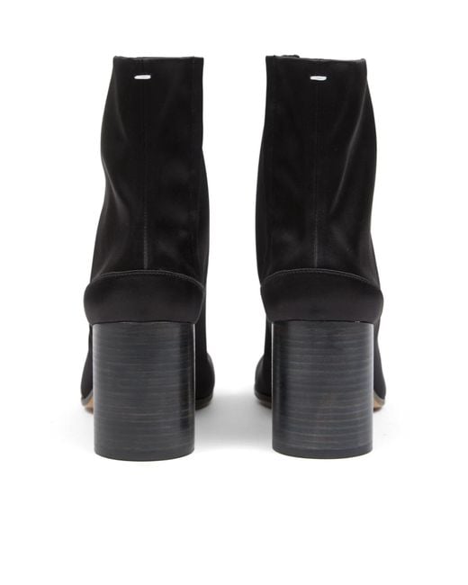 Maison Margiela Black Tabi Heeled Ankle Boots