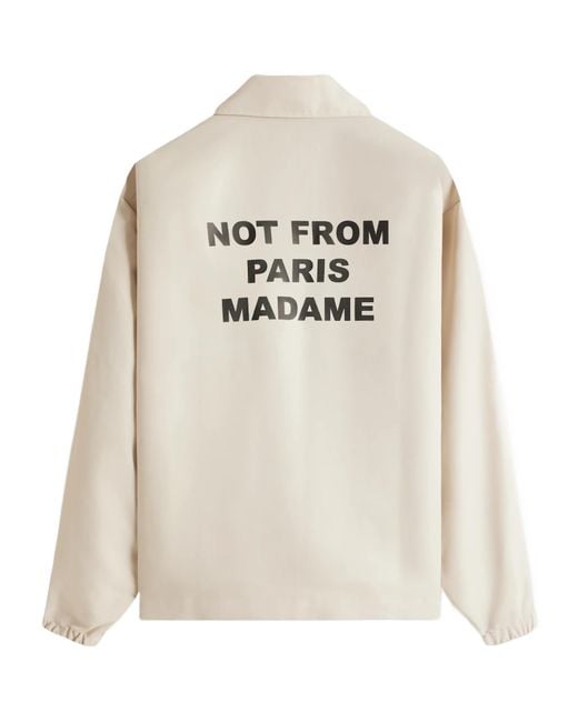 Drole de Monsieur Natural La Veste Slogan Overshirt for men
