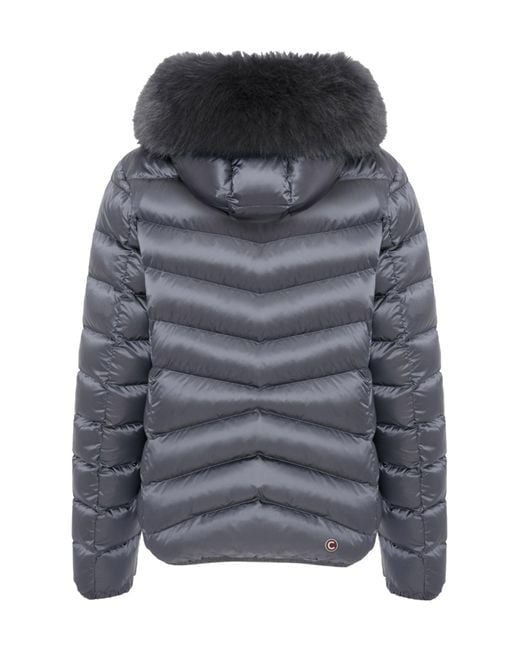 Colmar Gray Long-Sleeved Padded Jacket