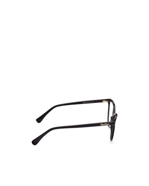 Max Mara White Cat-Eye Glasses