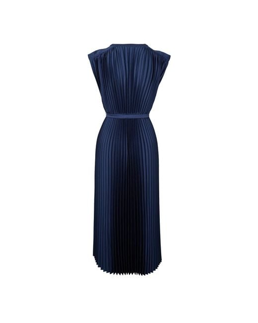 Joseph Blue Volta A-Line Dress