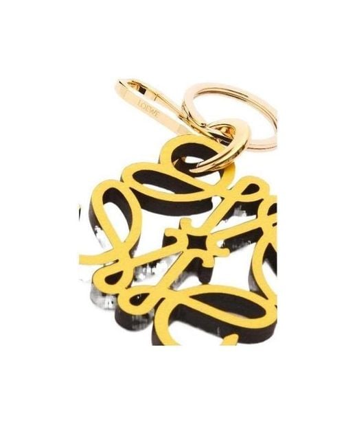 Loewe Metallic Anagram Charm