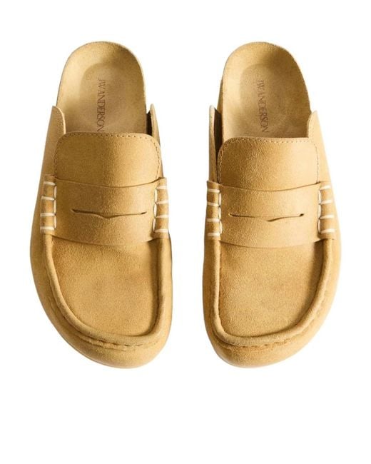 J.W. Anderson Brown Stitch Loafer for men