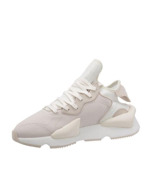Y-3 Natural Kaiwa Low-Top Sneakers for men