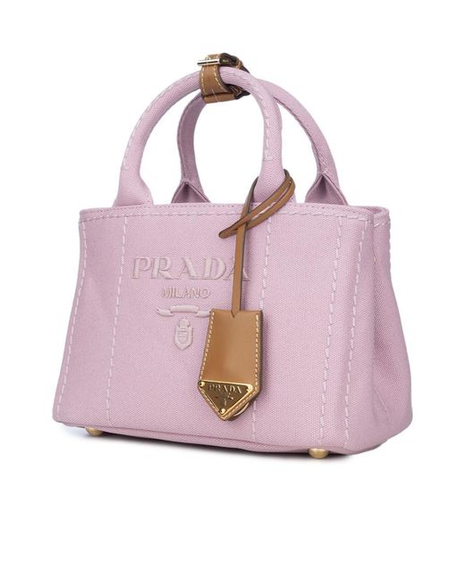 Prada Pink Double-Handle Handbag