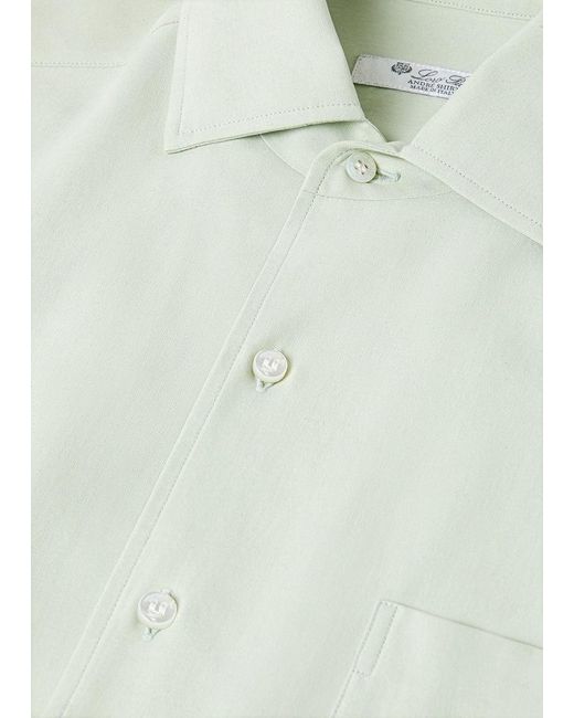 Loro Piana White André Shirt