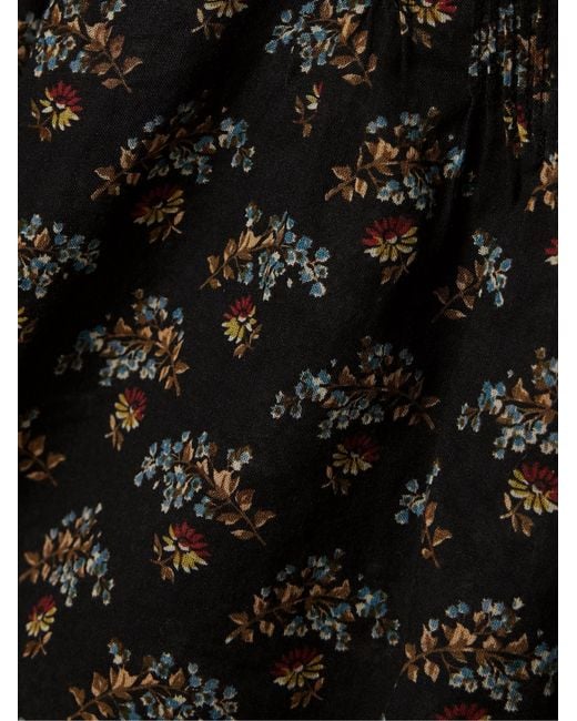 Doen Black Ruffled Shirt