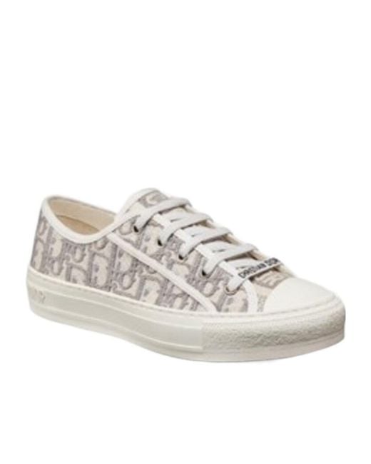 Dior White Walk'N' Sneaker