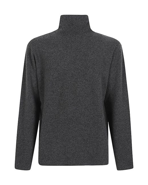 The Row Gray Long-Sleeved Knitwear for men