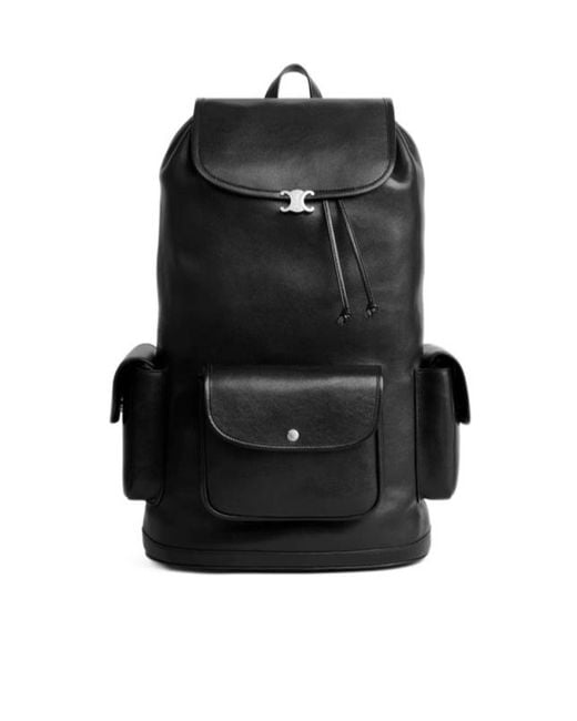 Céline Black Big Backpack Soft Triomphe for men