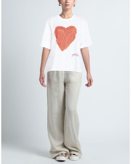 Marni White Printed T-Shirt