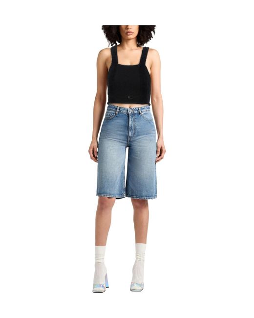 Jacquemus Black Solid Color Tops