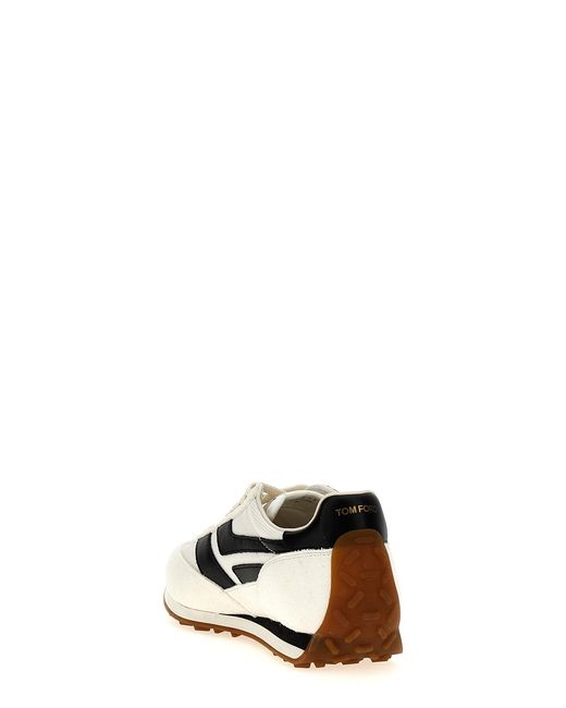 Tom Ford White 'Mick' Sneakers for men