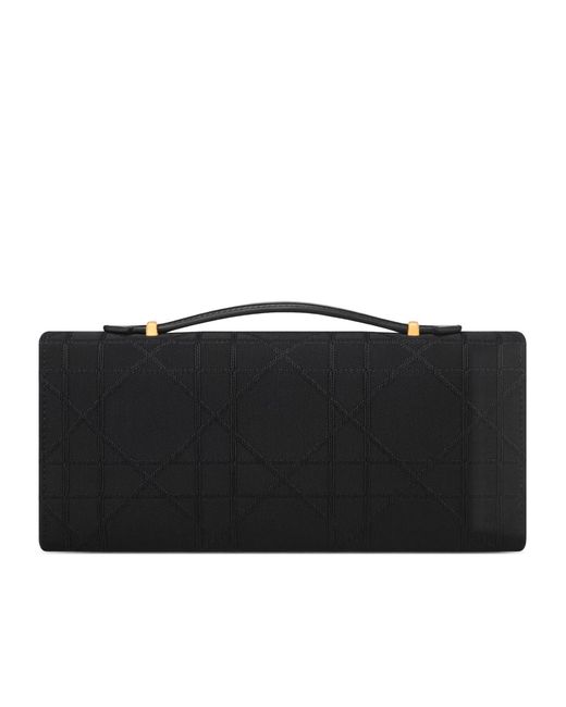 Dior Black Miss Caro Top Handle Pouch