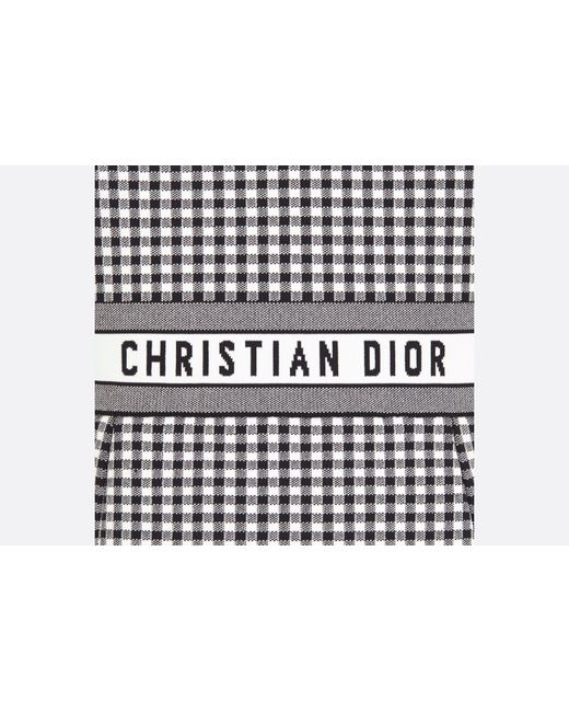 Dior Gray Short Flared Dress