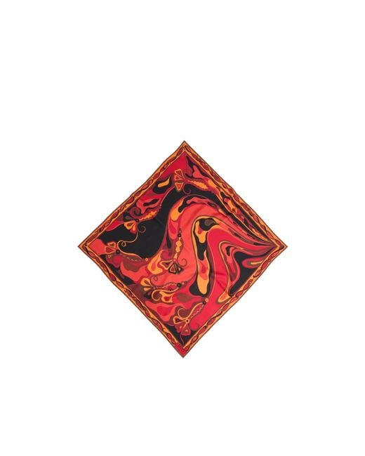 Emilio Pucci Pucci Printed Squared Scarf