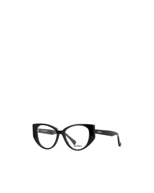 Max Mara White Cat-Eye Frame Glasses for men