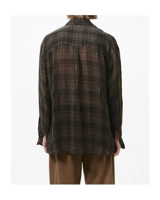 Our Legacy Green Casual Shirts for men