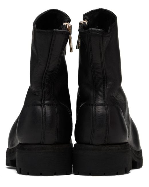 Guidi Black 796Lvx Ankle Boots for men