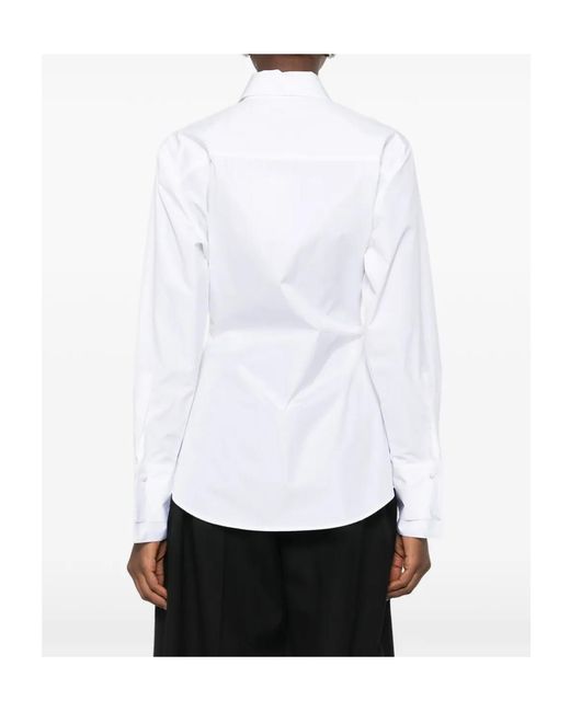 Rohe White Polo-Collar Shirt