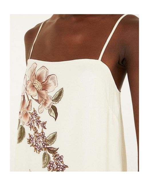 Farm Rio Metallic Toile De Rio Sleeveless Maxi Dress