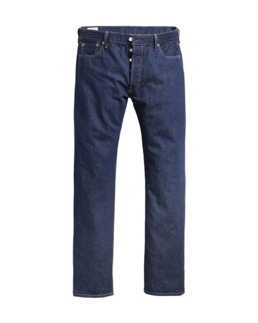 Levi's Blue 501 Original Fit Jeans for men