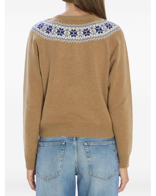 Céline Natural Crew Neck Sweater
