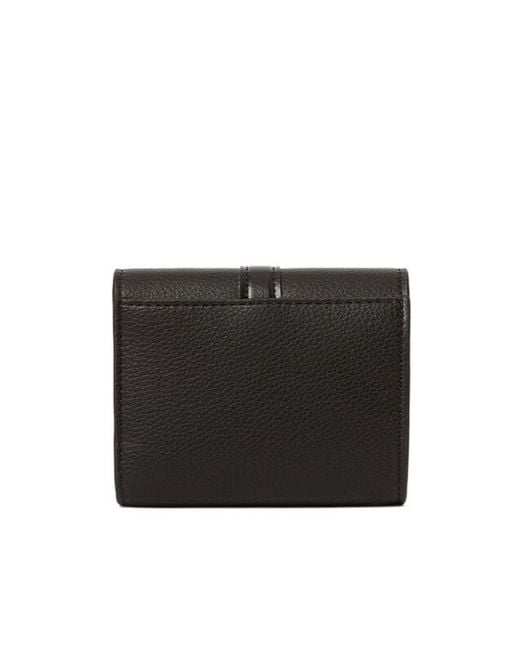 Stella McCartney Black Tri-Fold Wallet