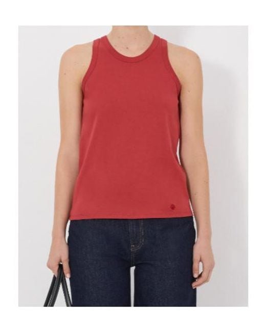 Loulou de Saison Red Poso Lds Tank Top