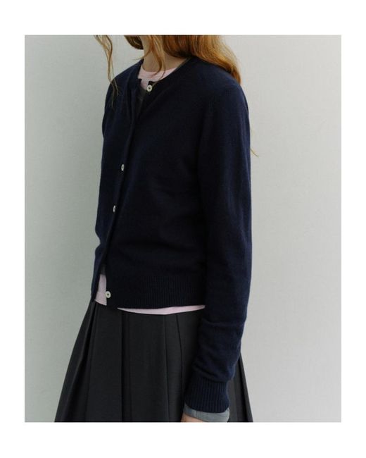 DUNST Blue Long-Sleeve Cardigan