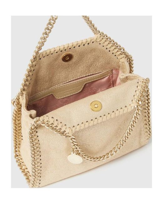 Stella McCartney Natural Falabella Tiny Tote Bag