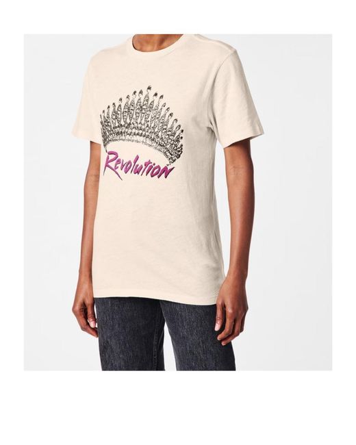 Isabel Marant White Zewel T-Shirt